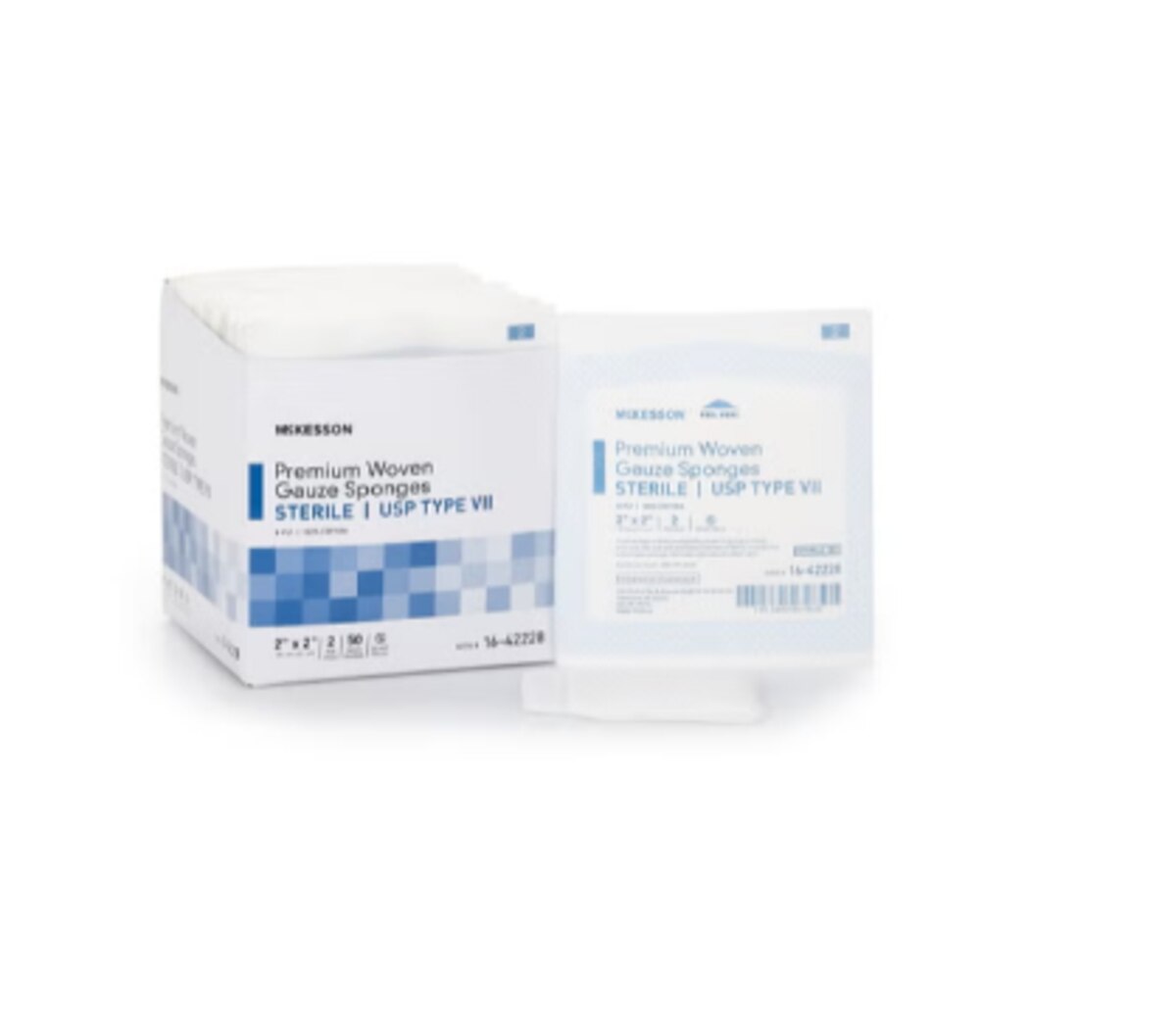 SPONGE, GAUZE TYPE-VII 8PLY STR 2"X2" 50PK/BX